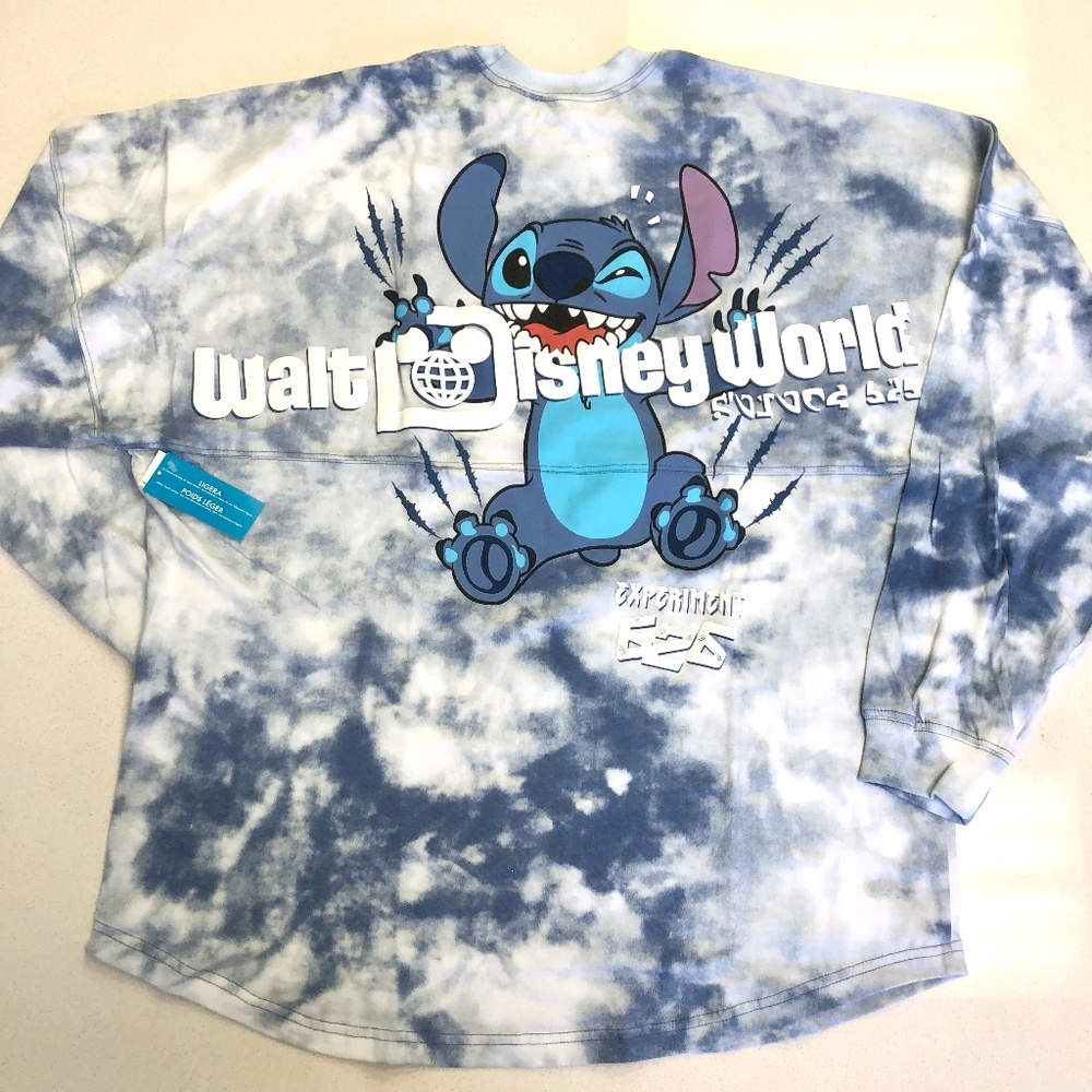 2021 Disney Parks Stitch Experiment 626 Walt Disney World Spirit Jersey LARGE - Picture 1 of 3